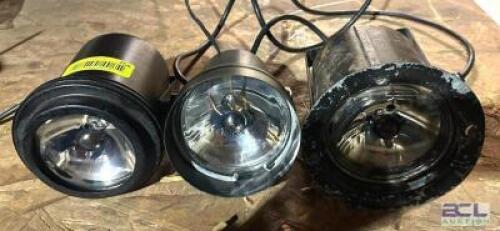 (3) STAGE LIGHTS