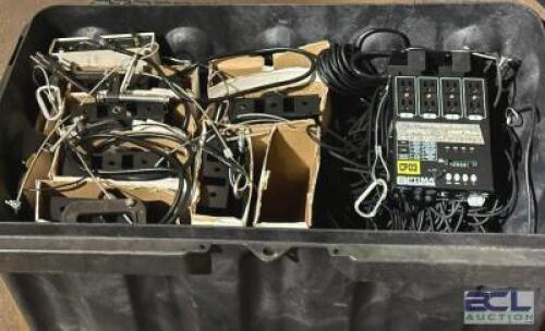 (6) DMX PRO+ DIMMER PACKS WITH ACCESSORIES