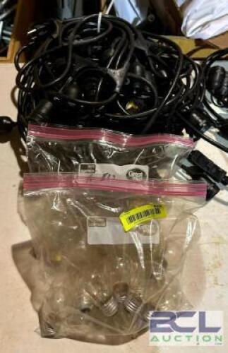 (2) BISTRO STRING LIGHTS SETS