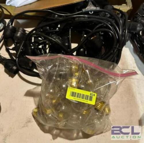 (2) BISTRO STRING LIGHTS SETS