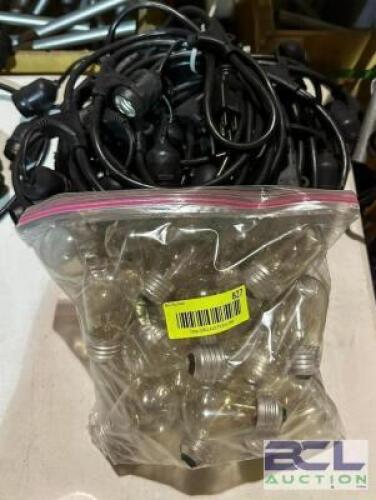 (2) BISTRO STRING LIGHTS SETS