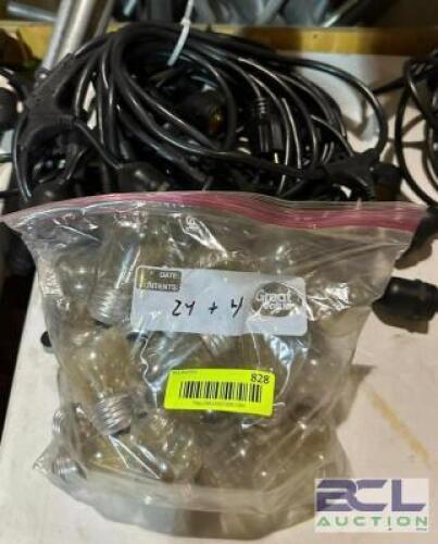 (2) BISTRO STRING LIGHTS SETS