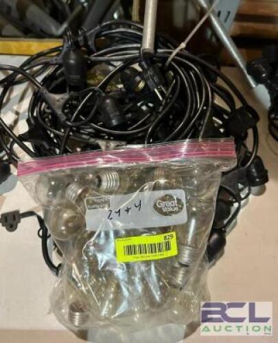(2) BISTRO STRING LIGHTS SETS