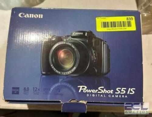 POWERSHOT S5 IS DIGITAL CAMERA