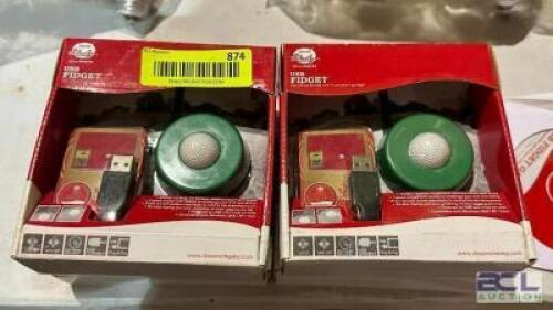 (4) USB FIDGET GOLF COMPUTER GAMES