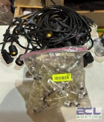 (2) BISTRO STRING LIGHTS SETS
