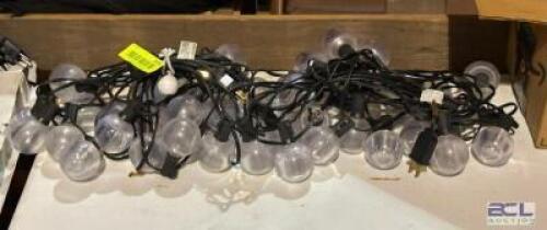 (2) LED STRING LIGHTS