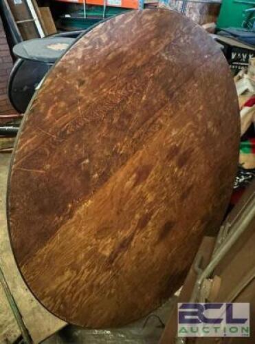 5' ROUND FOLDING BANQUET TABLE