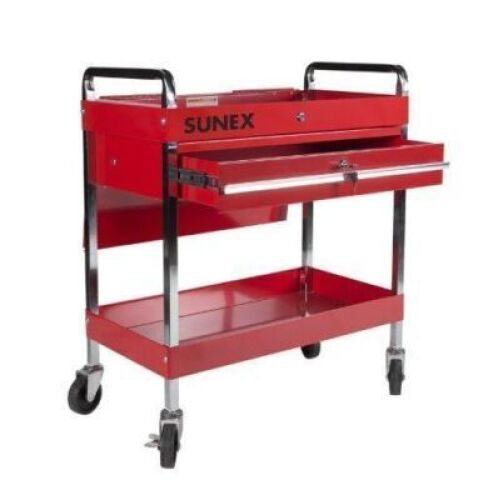 DESCRIPTION: (1) SERVICE CARTBRAND/MODEL: SUNEX/8013AINFORMATION: 350LB LOAD CAPACITY, KEYS INCLUDEDRETAIL$: $401.19QTY: 1