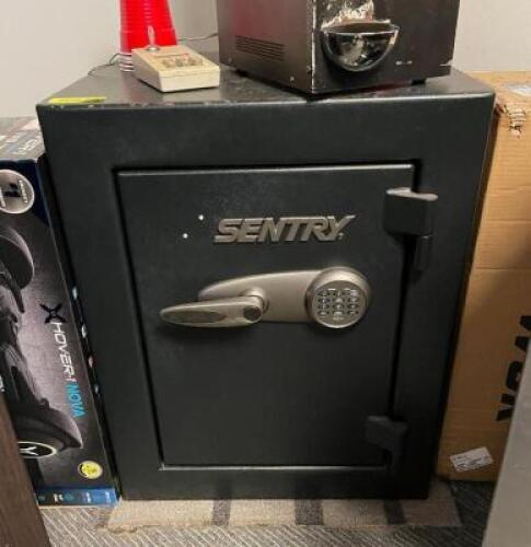 22" X 18" X 27" DIGITAL SENTRY SAFE (WITH CODE)