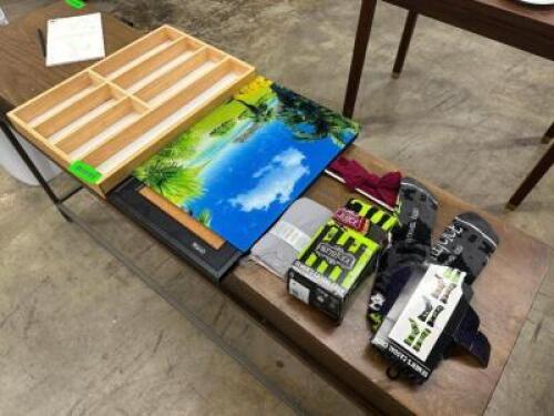 ASSORTED ITEMS AND CLOTHING
