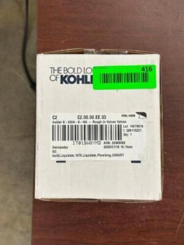 KOHLER ROUGH IN VALVE