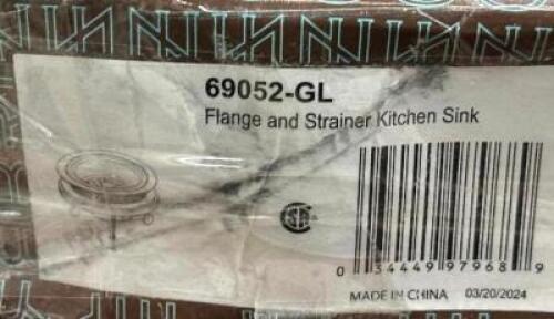 FLANGE AND STRAINER