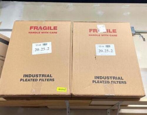 (24 PACK) 20" X 25" X 2" MERV8 PRO PLEAT FILTERS