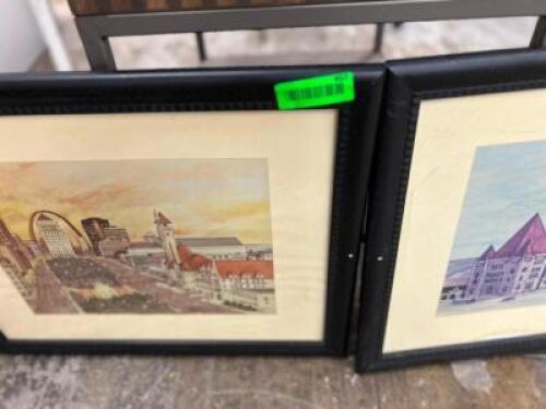 (2) - FRAMED ART