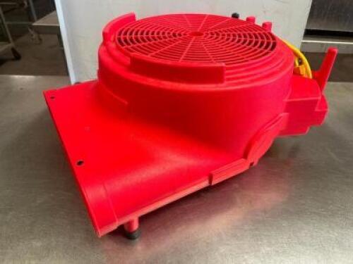 DESCRIPTION: SUMEC 3 SPEED PRO GRADE AIR VELOCITY FLOOR DRYER BRAND MODEL: SUMEC 93252 ADDITIONAL INFORMATION: 120 VOLT, .43 HP, 2.8 AMP, 3400 FEET PE
