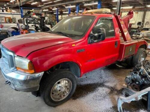 2000 Ford F-450 Pickup Truck, VIN # 1FDXF46FXYED05953