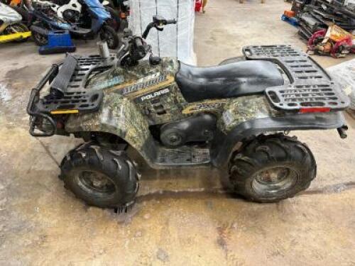 POLARIS 330 MAGNUM UTILITY ATV. RUN BUT IS STUCK IN 4 LOW.