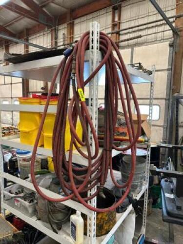30' SECTION OF HEAVY DUTY 3/8" AIR HOSE.