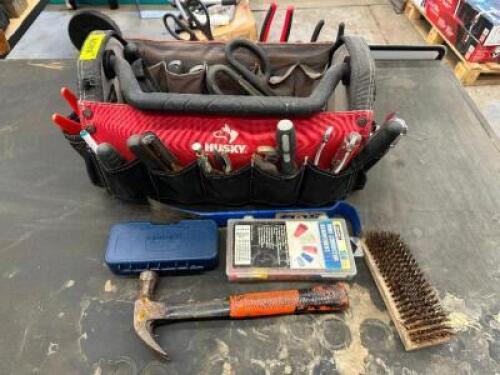 CANVAS TOOL CASE W/ CONTENTS