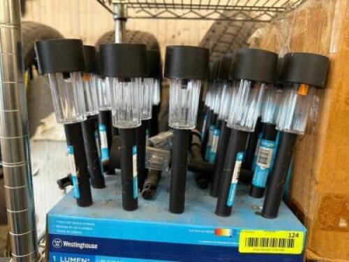 (16) MINIS COURTYARD SOLAR POWER LANDSCAPE LIGHTS