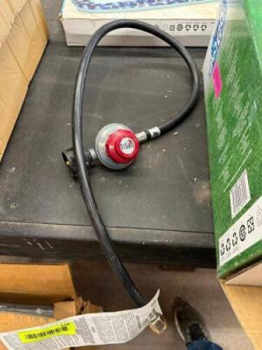 PROPANE LINE AND CONNECTOR.