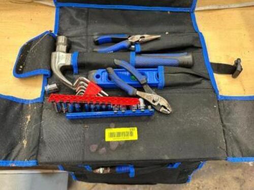 CANVAS TOOL CASE W/ CONTENTS