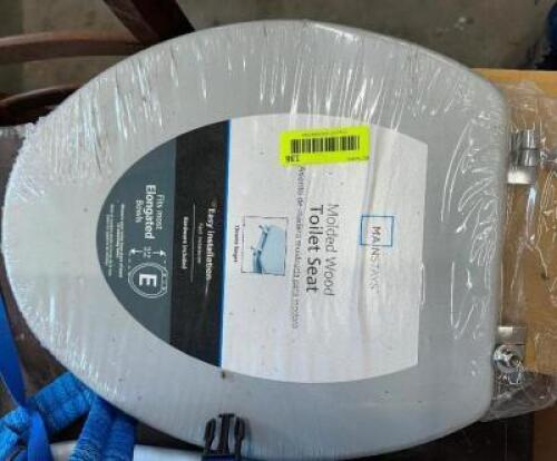 MOLDED WOOD TOILET SEAT