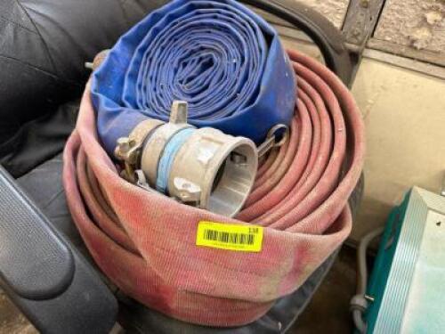 (2) WASTE WATER HOSES.