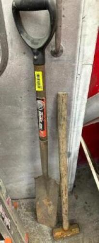 STRAIGHT SHOOTER AND SLEDGE HAMMER
