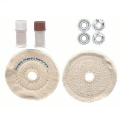 DESCRIPTION: (7) HARD METAL BUFFING KITBRAND/MODEL: PRODUCT NUMBER #12U114INFORMATION: 4 PIECE KITRETAIL$: $16.25 EAQTY: 7