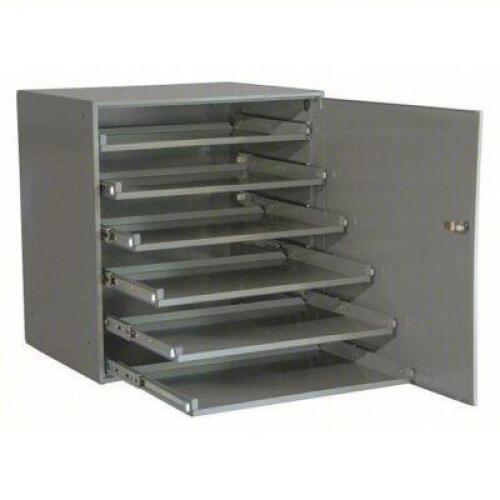 DESCRIPTION: (1) SLIDING DRAWER CABINET FRAME BRAND/MODEL: DURHAM #49H250 INFORMATION: GRAY SIZE: 20-3/8" X 16" X 21-7/8" RETAIL$: $331.77 EA QTY: 1