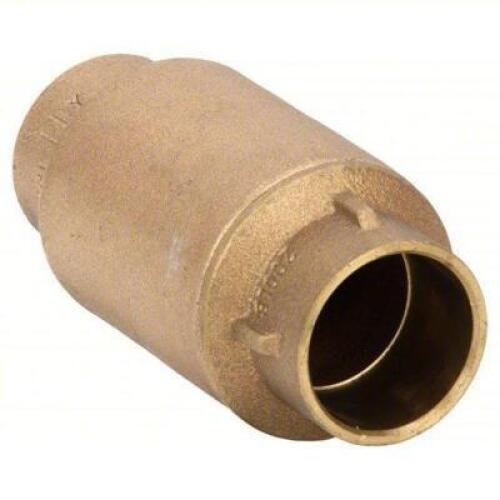 DESCRIPTION: (8) SPRING CHECK VALVE BRAND/MODEL: PRODUCT NUMBER #6AJZ0 INFORMATION: INLINE VALVE BODY, SWEAT X SWEAT, BRONZE SIZE: 1 1/4 IN PIPE SIZE