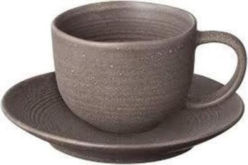 DESCRIPTION: (5) CERAMIC MUG WITH SAUCER BRAND/MODEL: B-FODGE INFORMATION: IMAGES ARE FOR ILLUSTRATION PURPOSES ONLY AND MAY NOT BE AN EXACT REPRESENT