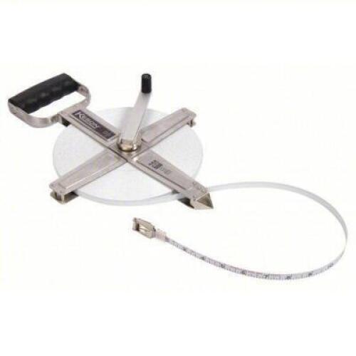 DESCRIPTION: (1) LONG TAPE MEASURE BRAND/MODEL: KESON #34D079 INFORMATION: STAINLESS STEEL, INCH, STEEL, MANUAL SIZE: 200' RETAIL$: $188.28 EA QTY: 1