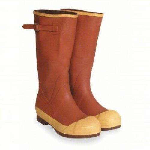 DESCRIPTION: (2) PAIRS OF KNEE BOOTS BRAND/MODEL: PRODUCT NUMBER #4T288 INFORMATION: BROWN, STEEL TOE SIZE: SIZE 8 RETAIL$: $168.88 EA QTY: 2