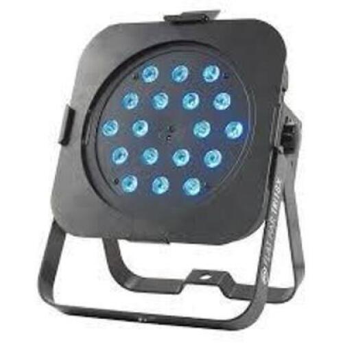 DESCRIPTION: (1) ULTRA BRIGHT SLIM BRAND/MODEL: FLAT PAR #DMX-512 RETAIL$: $249.99 EA QTY: 1