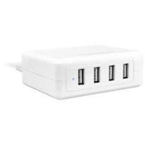DESCRIPTION: (2) FOUR PORT USB DESK CHARGER BRAND/MODEL: STELLAR LABS #29-7620 INFORMATION: 34 W RETAIL$: $19.99 EA QTY: 2