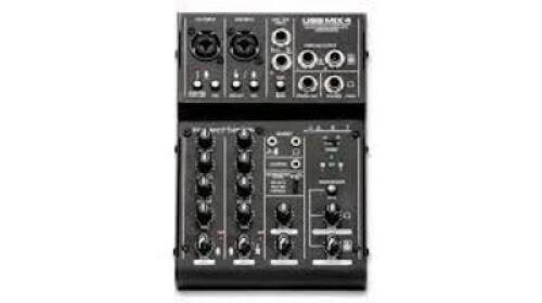 DESCRIPTION: (1) 4 CAHNNEL MIXER WITH USB INTERFACE BRAND/MODEL: PROJECT SERIES ART INFORMATION: USB MIX 4 RETAIL$: $109.99 EA QTY: 1