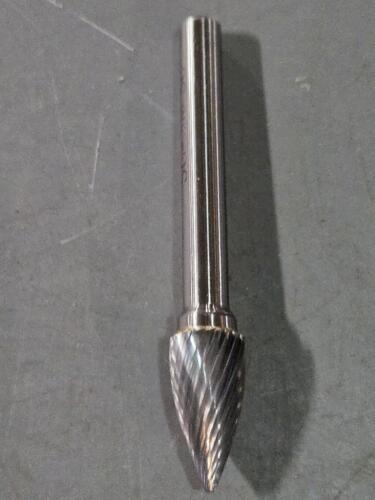 DESCRIPTION: (4) CARBIDE POINTED TREE BUR BRAND/MODEL: WESTWARD 19D759 SIZE: 19mm LOC 1/4" SD RETAIL$: $65.36 QTY: 4