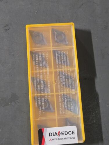 DESCRIPTION: (40) CARBIDE TURNING INSERTS BRAND/MODEL: MITSUBISHI DCGT11T308-MJ VP10RT RETAIL$: $479.10 QTY: 40
