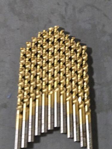 DESCRIPTION: (24) HSS JOBBER DRILL BITS BRAND/MODEL: WESTWARD 6PRN3 SIZE: #5 RETAIL$: $166.08 QTY: 24