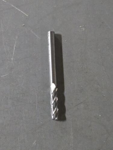 DESCRIPTION: (10) SOLID CARBIDE CORNER RADIUS END MILL BRAND/MODEL: GARR 761991 SIZE: 1/8" DIA .035" RAD 1/2" FL RETAIL$: $183.33 QTY: 10