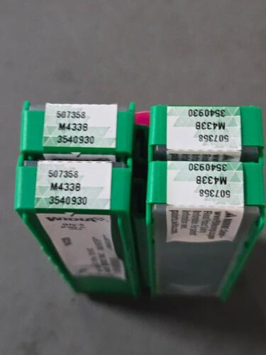 DESCRIPTION: (20) "SEPARATOR" X2 ULTRA CARBIDE GROOVING INSERTS BRAND/MODEL: WIDIA 3540930 SIZE: 3/32" WOC RETAIL$: $243.60 QTY: 20