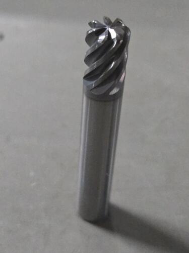 DESCRIPTION: (2) SOLID CARBIDE CORNER RADIUS END MILL BRAND/MODEL: MA FORD 119160 SIZE: 3/8" DIA 1/2" LOC 0.060CR RETAIL$: $132.61 QTY: 2
