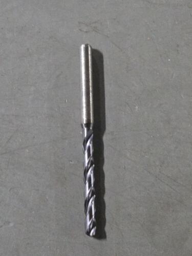 DESCRIPTION: (2) SOLID CARBIDE JOBBER LENGTH DRILL BITS BRAND/MODEL: EMUGE TA213344.0476 SIZE: 4.76mm DIA RETAIL$: $461.92 QTY: 2