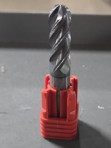 DESCRIPTION: (3) SOLID CARBIDE GP BALL END MILL BRAND/MODEL: FULLERTON 34097 SIZE: 3/8" DIA RETAIL$: $109.38 QTY: 3