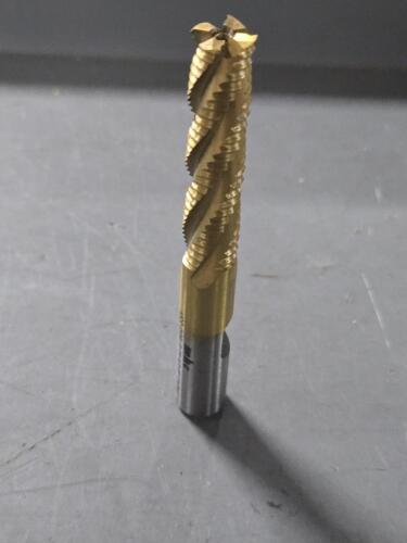 DESCRIPTION: (1) COBALT ROUGHING END MILL BRAND/MODEL: VC 80262421 SIZE: 3/8" DIA 1-5/8" LOC RETAIL$: $37.58 QTY: 1