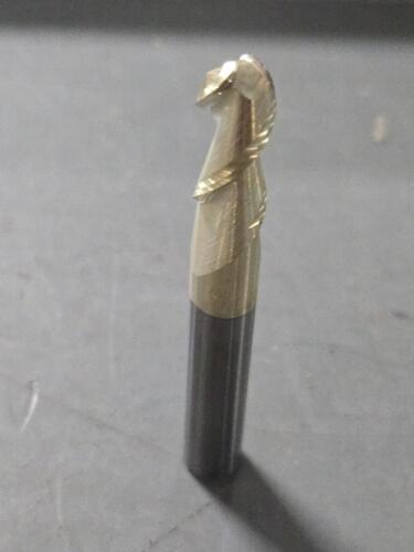 DESCRIPTION: (1) SOLID CARBIDE BALL END MILL BRAND/MODEL: ACCUPRO 65847899 SIZE: 8mm DIA 19mm LOC RETAIL$: $71.34 QTY: 1
