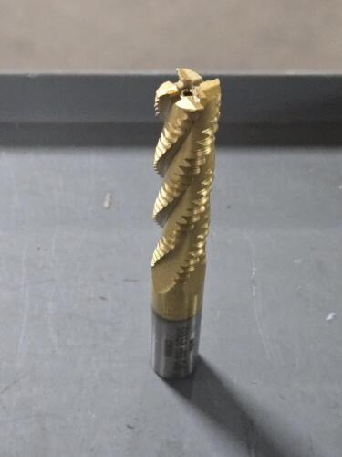DESCRIPTION: (1) COBALT ROUGHING END MILL BRAND/MODEL: VC 80260417 SIZE: 5/8" DIA 2-1/2" LOC 5/8" SD RETAIL$: $157.55 QTY: 1